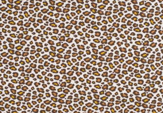 Cotton jersey Leopard print