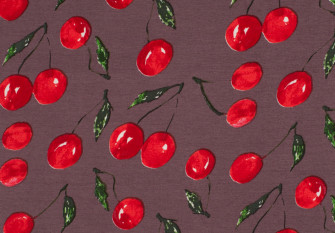 Terry Cherry Dark ash pink