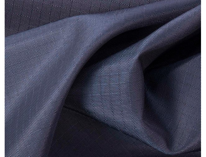 Vandeniui atsparus audinys Miranda Tamsiai mėlyni langeliai