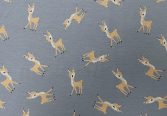 Knitted and crocheted Bembis in Blue