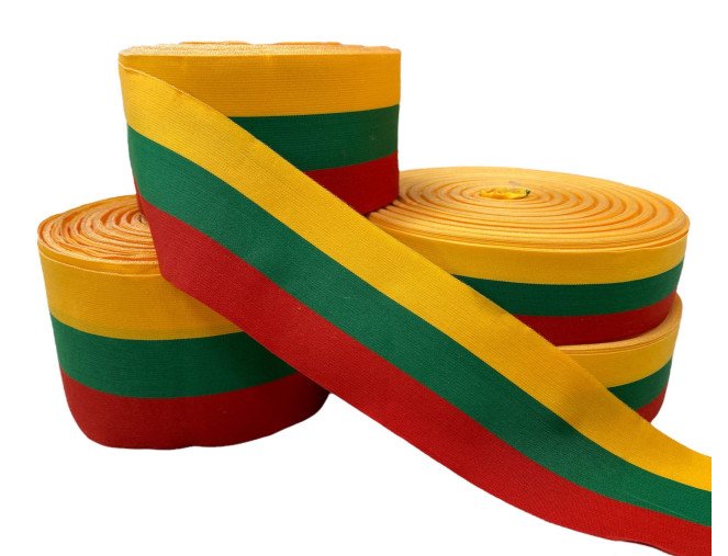 Trispalvė juostelė internetu