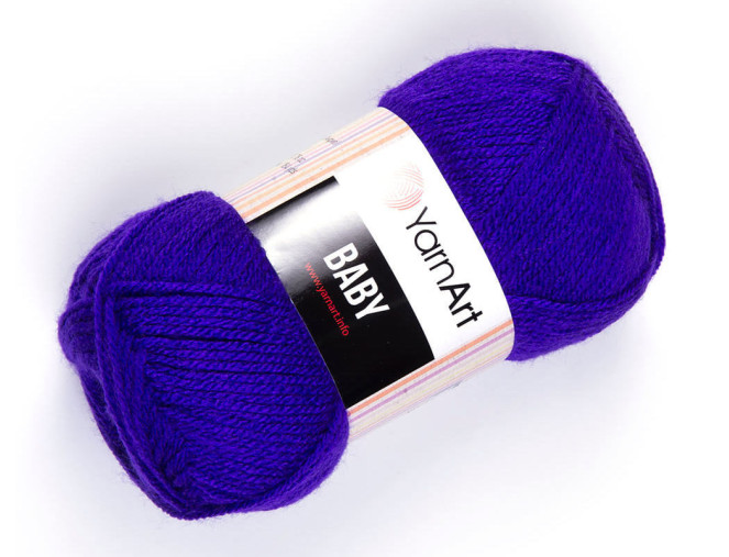YarnArt Baby 203 Violetinė