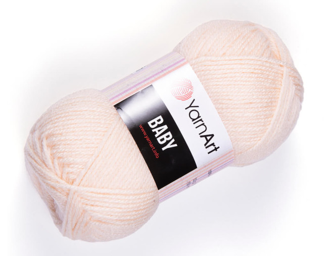 YarnArt Baby 854 Kreminė