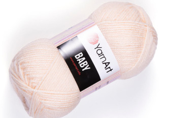 YarnArt Baby 854 Kreminė