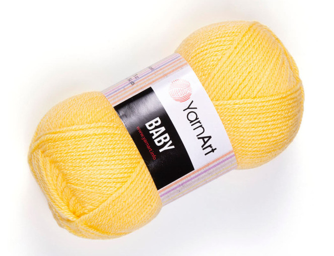 YarnArt Baby 315 Yellow