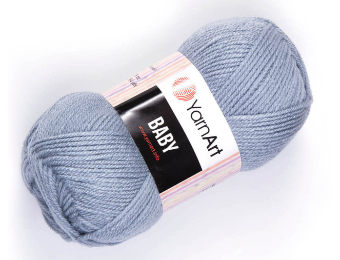 YarnArt Baby 3072 Pilka