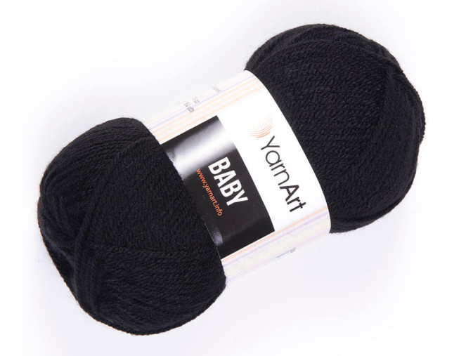 YarnArt Baby 585 Juoda