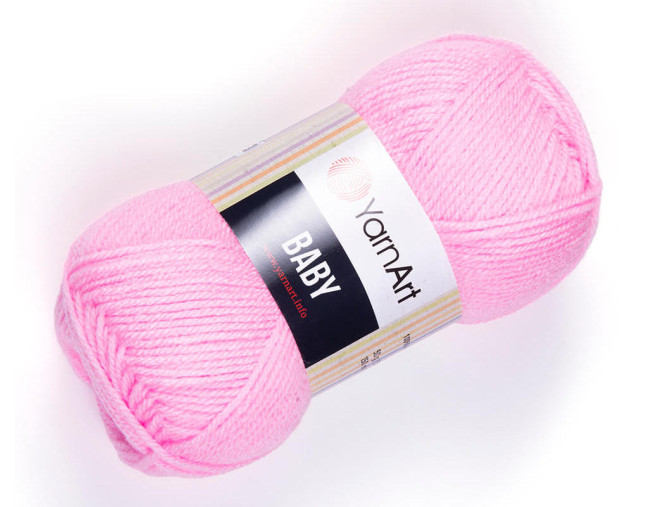 YarnArt Baby 217 Rožinė