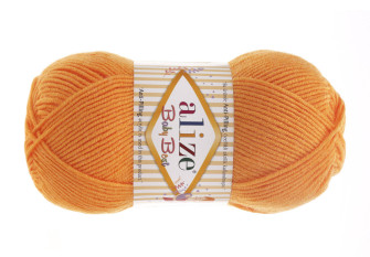 Alize baby best 336 Oranžinė