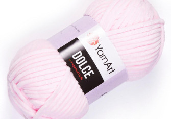 Yarn art dolce 750 Šviesi rožinė