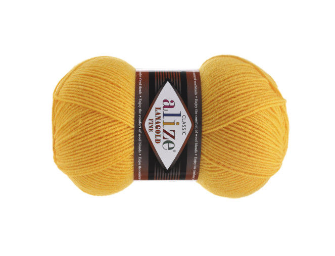 Alize lanagold fine 216 Geltona