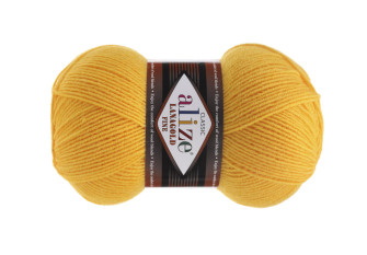 Alize lanagold fine 216 Geltona