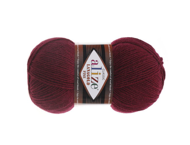 Alize lanagold fine 57 Bordo