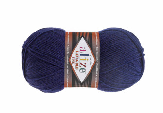 Alize lanagold fine 58 Tamsi mėlyna