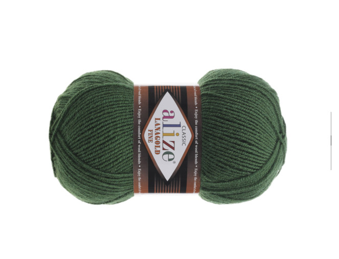 Alize lanagold fine 118 Žalia