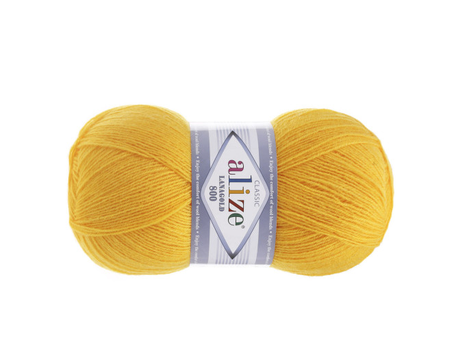 Alize lanagold 800 - 216 Geltona