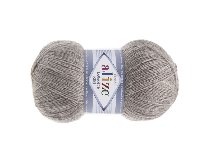 Alize lanagold 800 - 207 Pilka