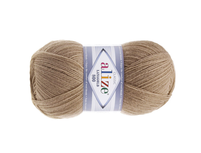 Alize lanagold 800 - 466 Šviesiai ruda
