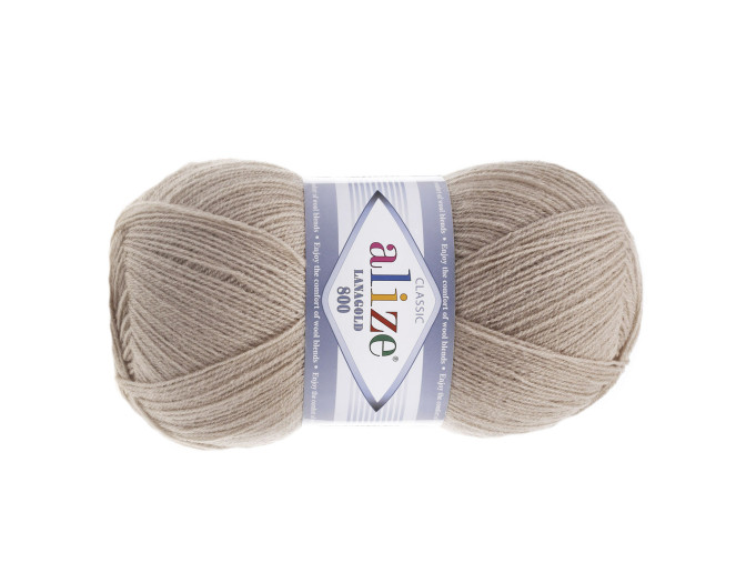 Alize lanagold 800 - 05 Smėlio