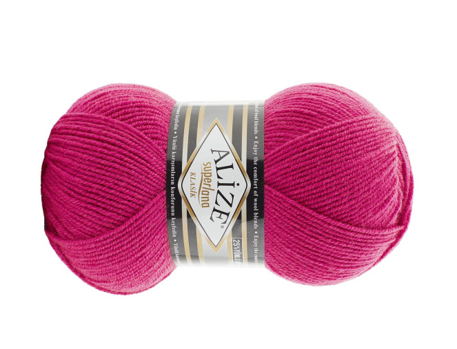 Alize Superlana Klasik 798 Rožinė