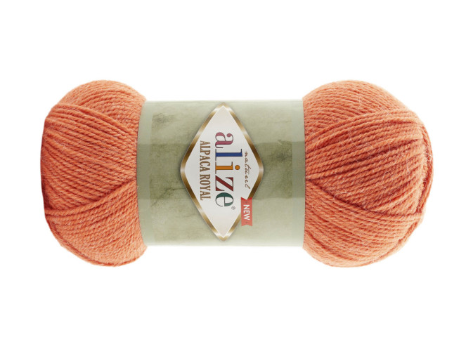 Alize Alpaca Royal 692 Oranžinė