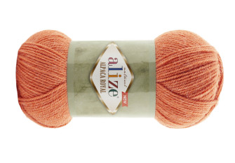 Alize Alpaca Royal 692 Oranžinė