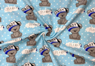 Flannel It's a boy in blue