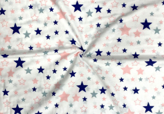 Flannel Coloured stars