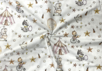 Flannel Pink Circus