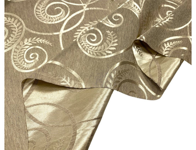 Measured night curtains Golden patterns pigiau