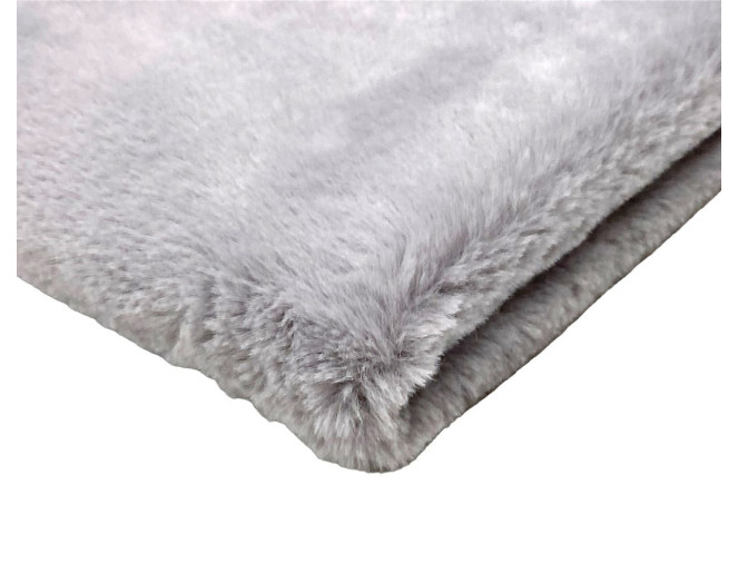 Faux fur Light grey
