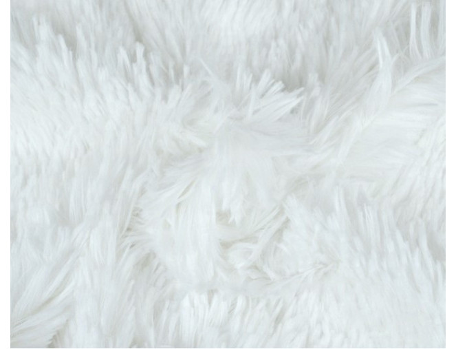 Faux fur - plush White