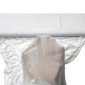 Elasticated tulle - mesh White internetu