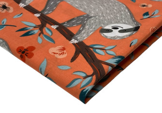 Cotton - canvas Sloths