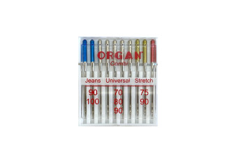 Adatų rinkinys siuvimo mašinai Organ 70-100