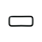 Metal loop - rectangle Black | 4 sizes