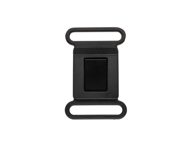 Plastikinis / Metalinis Užsegimas Juodas 40mm
