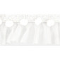 Pom pom ribbon with tulle 50mm | 5 colours pristatymas per 1-4 d.d.