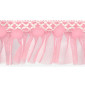 Pom pom ribbon with tulle 50mm | 5 colours