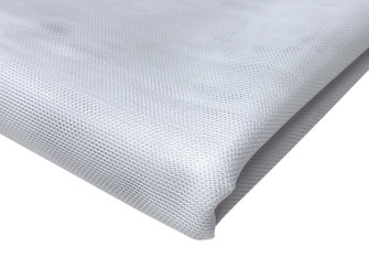 Measured day curtain - mesh with weights | height 320cm