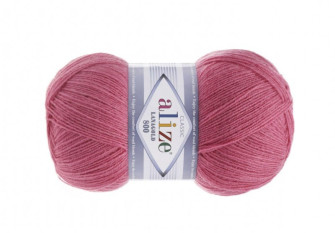 Alize lanagold 800 - 359 Rožinė