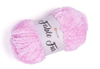 Fable fur 100gr | 100m - 977 Rožinė