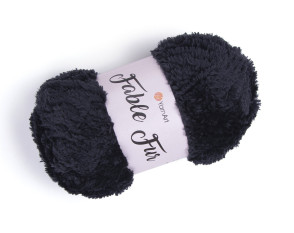 Fable fur 100gr | 100m -988-juoda