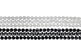 Decorative ribbon 22mm | 2 colours