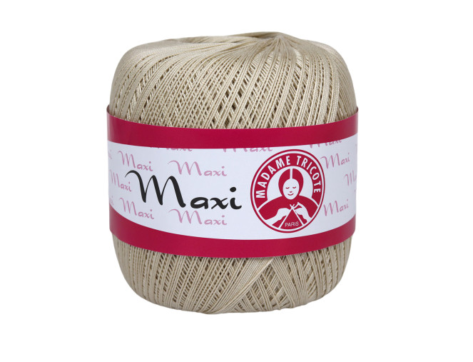 Crochet yarn MAXI 100gr | 565m | 25 colours skubus pristatymas