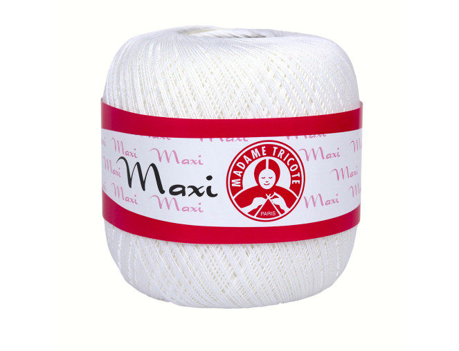 Crochet yarn MAXI 100gr | 565m | 25 colours