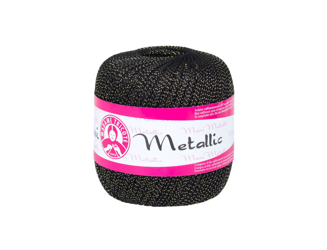 Crochet yarn MAXI METALLIC 100gr | 540m | 9 colours internetu