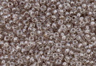 Preciosa pearl 10/0 68506 grey clear