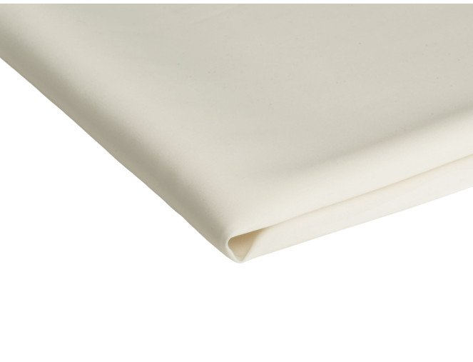 Thicker satin fabric with elastane Ekru