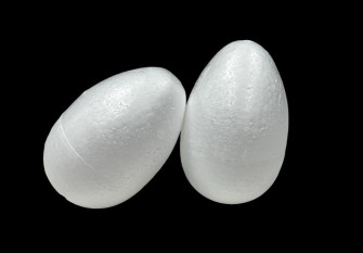 Foam egg 140mm | 2pcs